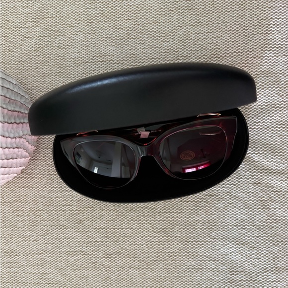 Moschino Buckle Tortoise Sunglasses - Picture 10 of 12